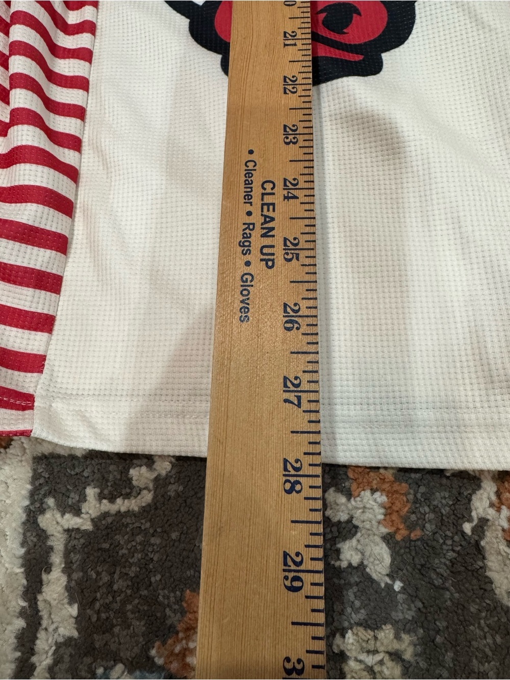 Arkansas Razorback Red White Size 3X - Picture 4 of 5